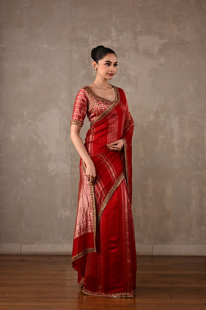Banarasi Silk Saree Set