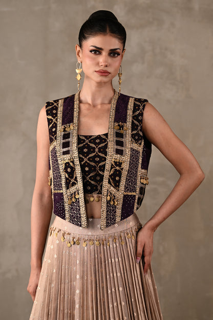Banarasi Patchwork Lehenga Set