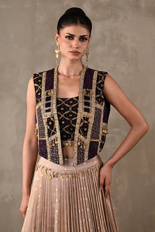 Banarasi Patchwork Lehenga Set