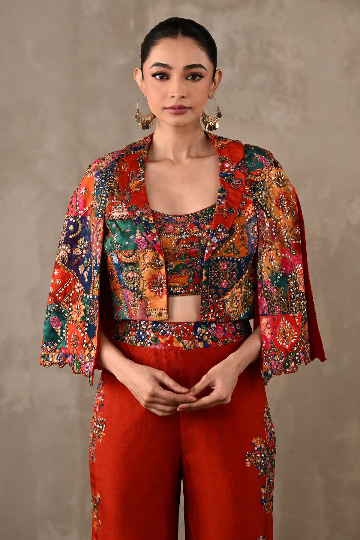 Carnival Cropped Jacket Co-ord Set