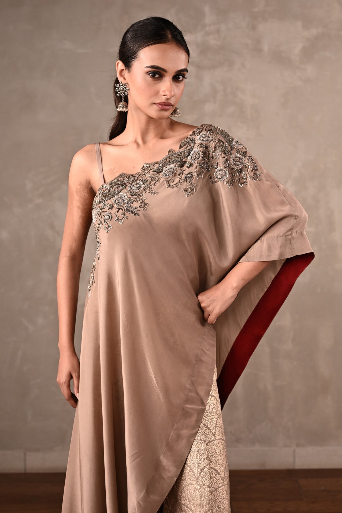 Moondust Brocade Kaftan Set