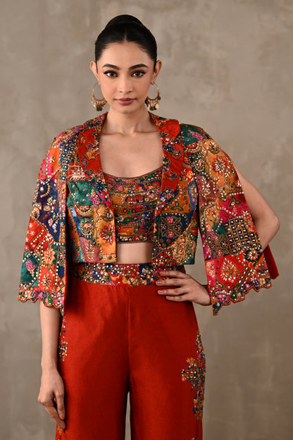 Carnival Cropped Jacket Co-ord Set