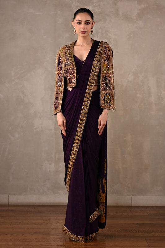Maharani Heritage Drape Saree Set