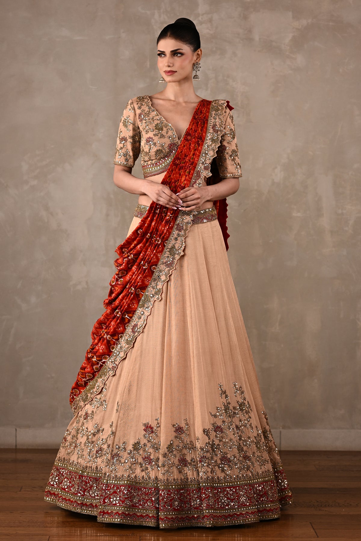 Heritage Silk Lehenga Set