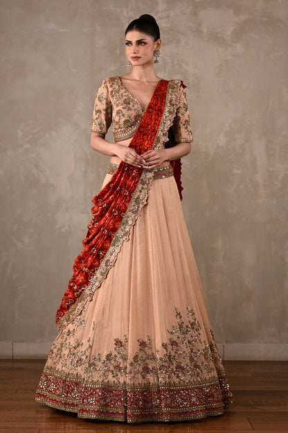 Heritage Silk Lehenga Set
