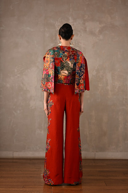 Carnival Cropped Jacket Co-ord Set