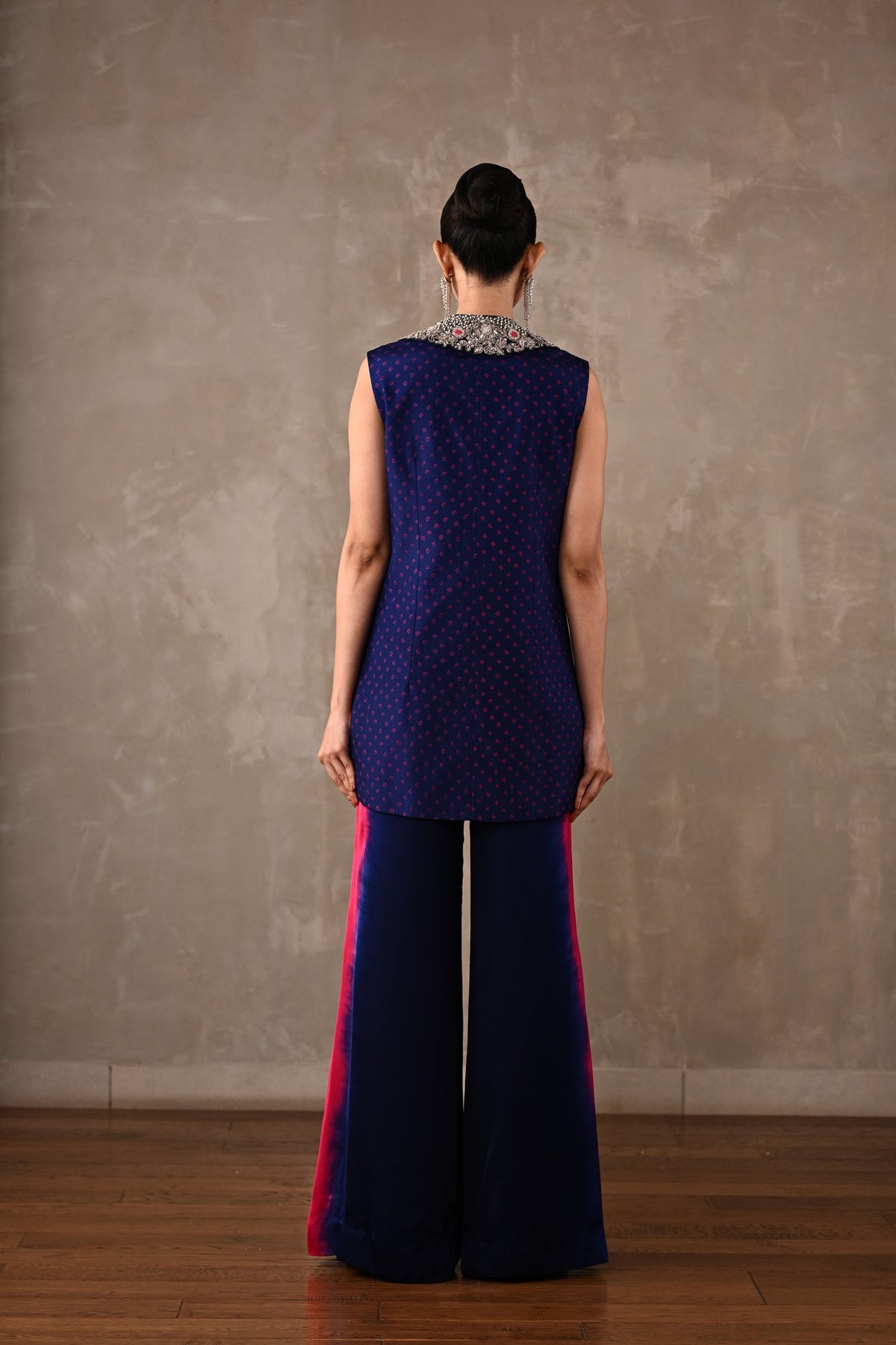 Bandhani Embroidered Co-ord Set