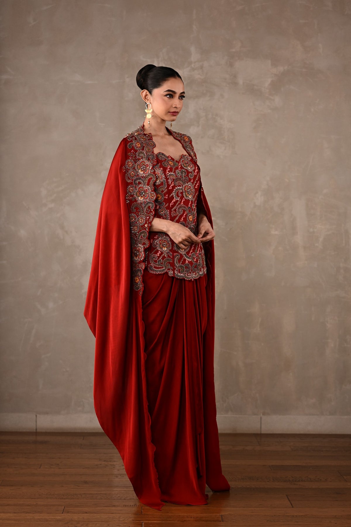Zardosi Corset Skirt Ensemble