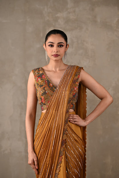 Aurora Drape Saree Set
