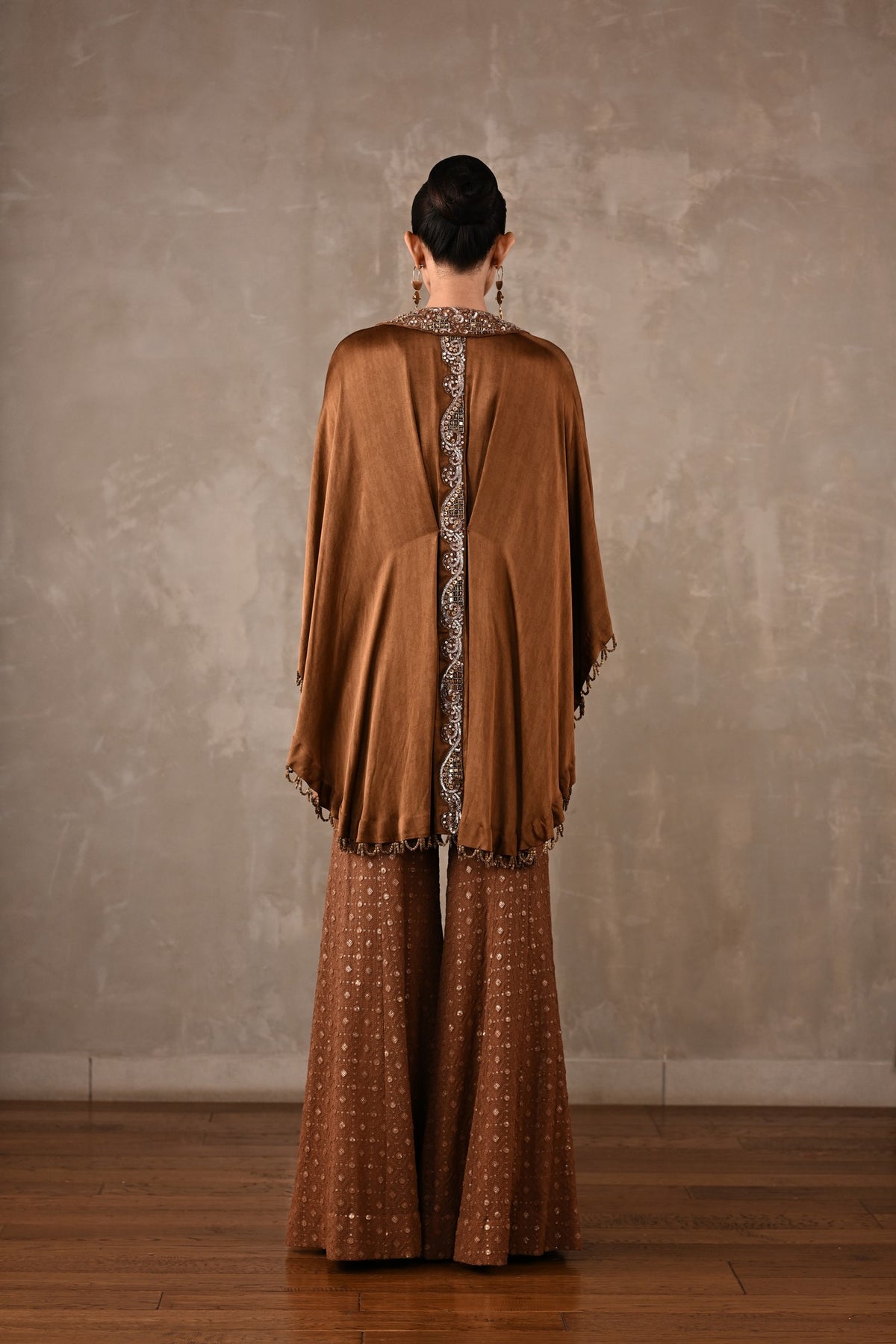 Scalloped Cape Co-ord Set
