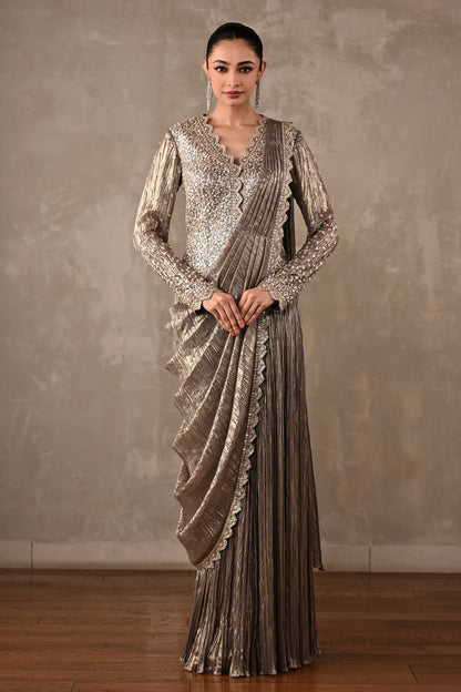 Starlight Drape Saree Set