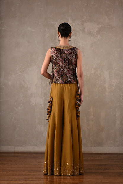 Embellished Silk Co-Ord Set