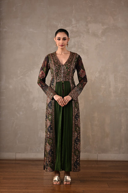 Patchwork-Inspired Embroidered Co-ord Set