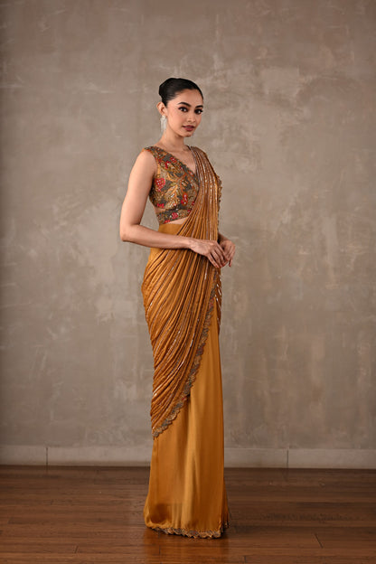 Aurora Drape Saree Set