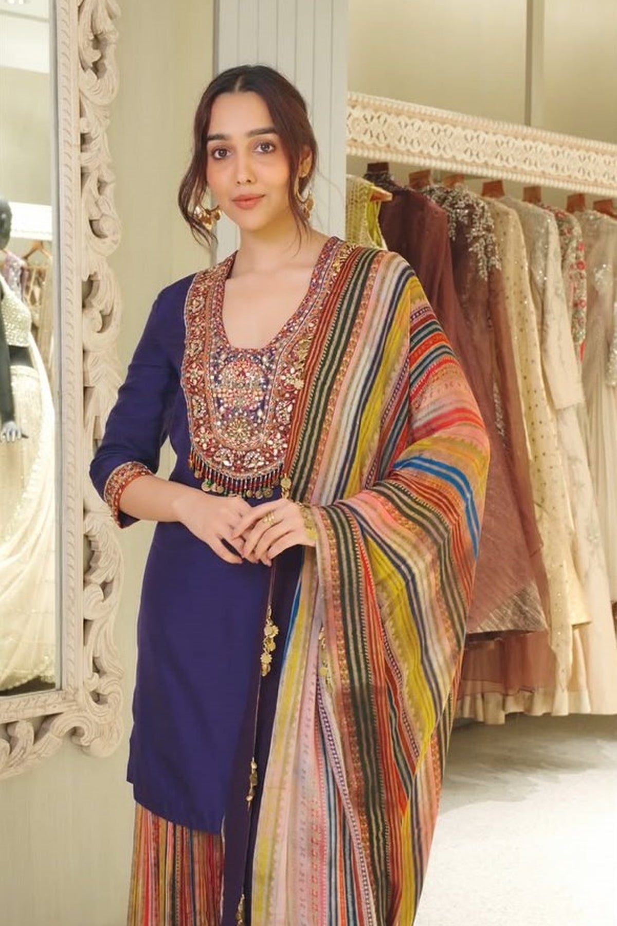 Multicolour Royal Kurta Set