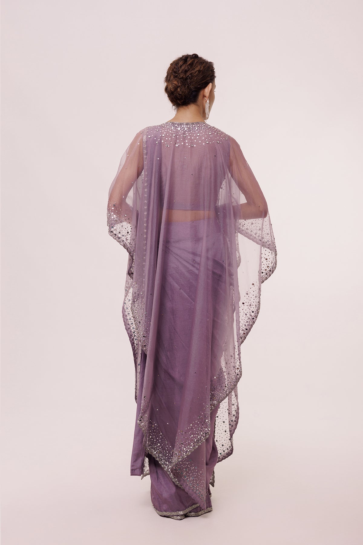 Eminence Drape saree with Cape