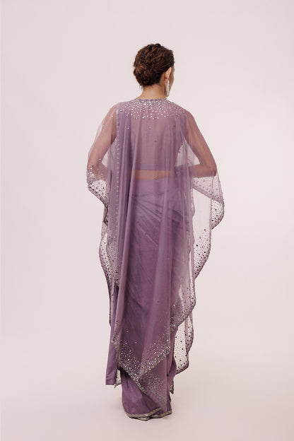 Eminence Drape saree with Cape